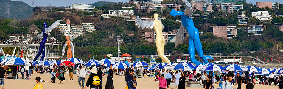 2024 02 15 大梅沙,浪费18块地铁费